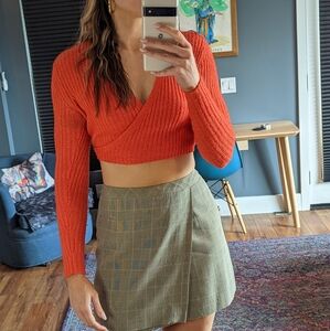 Urban Outfitters Balletcore Cropped Wrap